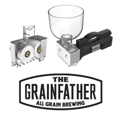 Grainfather Malzmühle mit elektrischem Antrieb - Grainfather Malzmühle mit elektrischem Antrieb