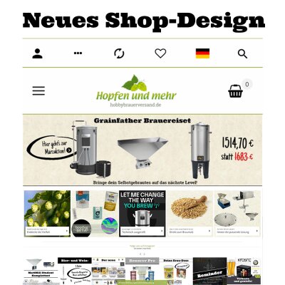 Neues Shop Design - Neues Shop Design