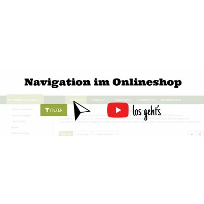 Navigation mit Filterfunktion - Navigation mit Filterfunktion