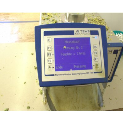 Besuch beim Tettnanger Hopfenlabor zur Qualitätsfeststellung - 