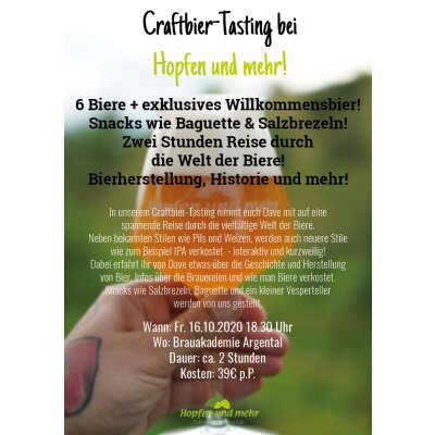 Craftbier-Tasting  - 