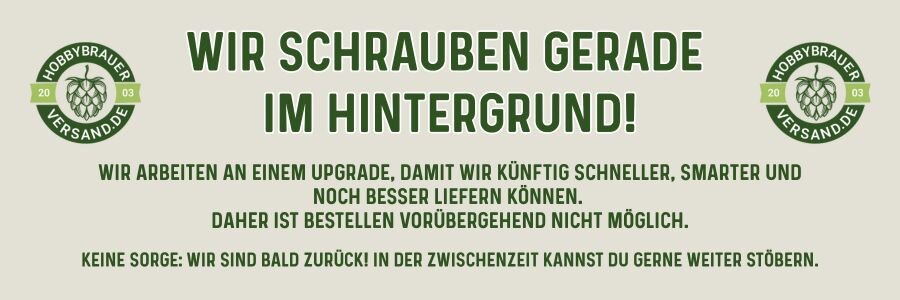 Aktuelle keine Bestellannahme - Website wird überarbeitet