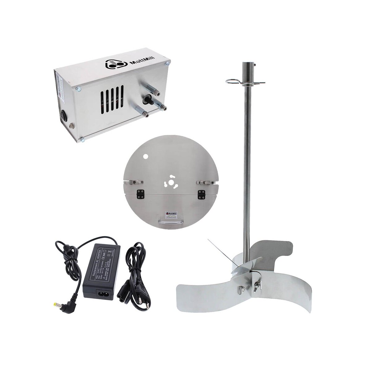 MattMill stirrer complete set - for brewing beer and...