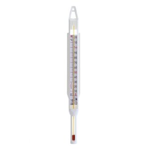Wort thermometer with protective sleeve - 10 °C to +...