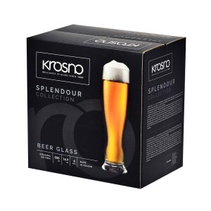 Krosno wheat beer glass 0.5 l - pack of 6