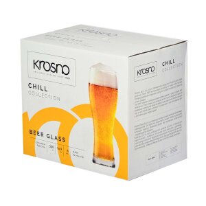 Krosno beer glass 0.5 l - pack of 6