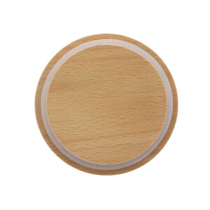 Wooden lid with silicone seal Ø 107 mm - for WECK...