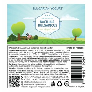 Bulgrarischer Joghurt - für 1 Liter Milch