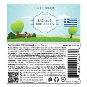 Griechischer Joghurt Starter - für 1 Liter Milch