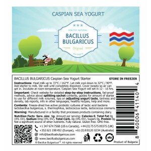 Caspian Sea Yogurt Starter - for 1 liter Milk