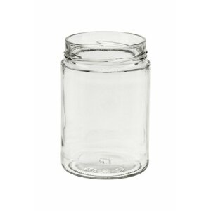 Rundglas 580 ml für Schraubverschlussdeckel
