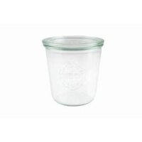 WECK® Sturzglas 580 ml (Rundrand 100) 6 Gläser / Karton