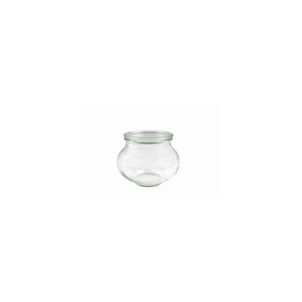 WECK® Schmuckglas 560 ml (Rundrand 80) 6 Gläser / Karton