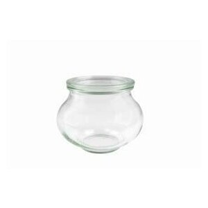 WECK® Schmuckglas 560 ml (Rundrand 80) 6 Gläser...