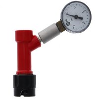 CO2 Druckmesser für NC und CC Kupplungen (7/16)