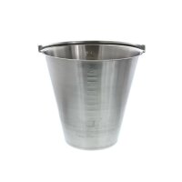Stainless steel bucket 15 litre