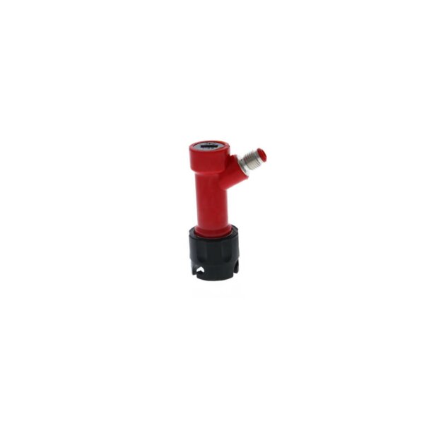 Plug-in coupling CC 7/16 beverage (red/black)