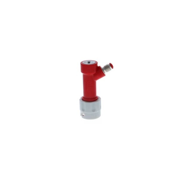 Plug-in coupling CC 7/16 gas (red/grey)