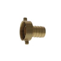 Hose coupling / brass / two-part 19 mm x 1