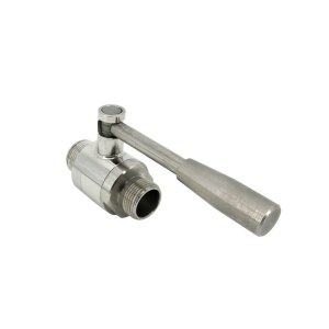 Stainless Steel Outlet ball valve for Stainless Steel...