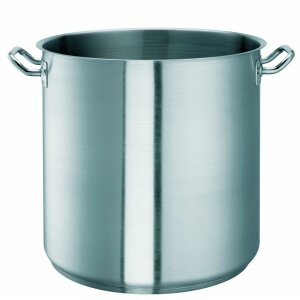 Stainless steel pot about 70 litre incl. lid