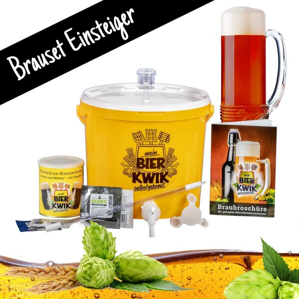 Bier-Kwik® Brauset "Einsteiger" - DUNKEL