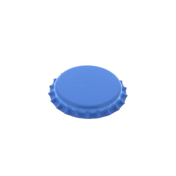 Crown caps 26 mm - light blue, 100 pieces