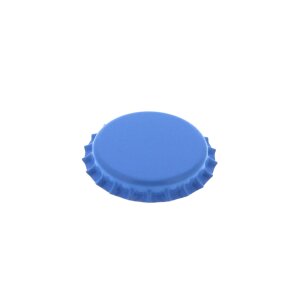 Crown caps 26 mm - light blue, 500 pieces