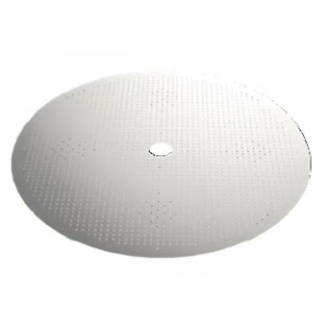 Bottom perforated plate without seal