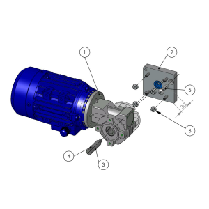 MattMill Kompakt motor kit 230 V
