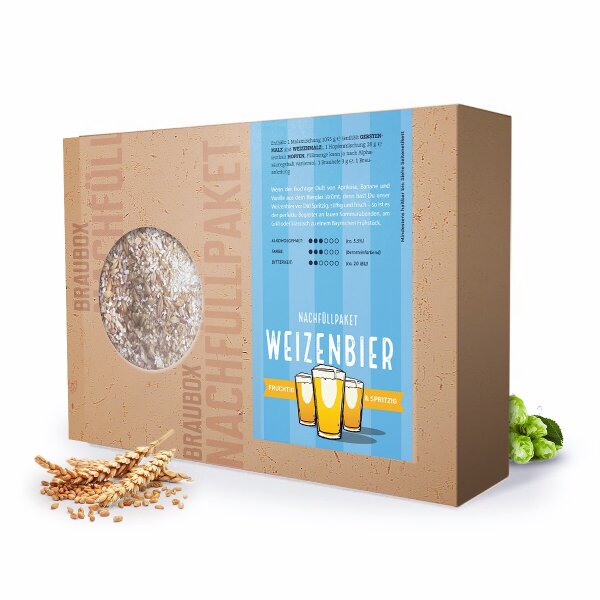 Besserbrauer Nachfüllpaket "Weizenbier" für Besserbrauer Braubox