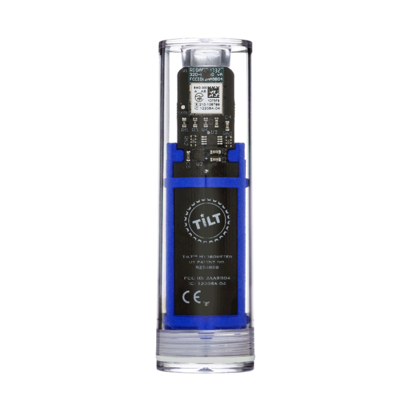 Tilt Hydrometer / Thermometer Blau