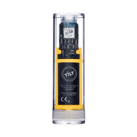 Tilt Hydrometer / Thermometer Gelb