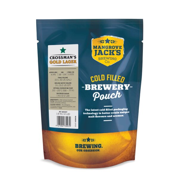 Mangrove Jack´s Traditional Series Lager Pouch 1,8kg
