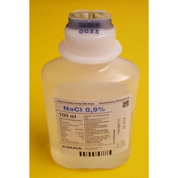 Isotonic common salt solution 0,9 100 ml, 2,99