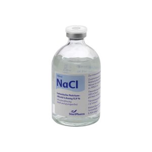 Isotonische Kochsalzl&ouml;sung 0,9% - 100 ml (5er Pack)