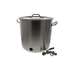 Pot with 47 Liter - with lid and tap