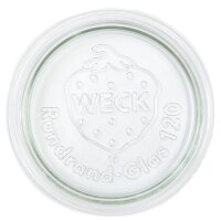 WECK&reg; replacement glass lid (round border 120)