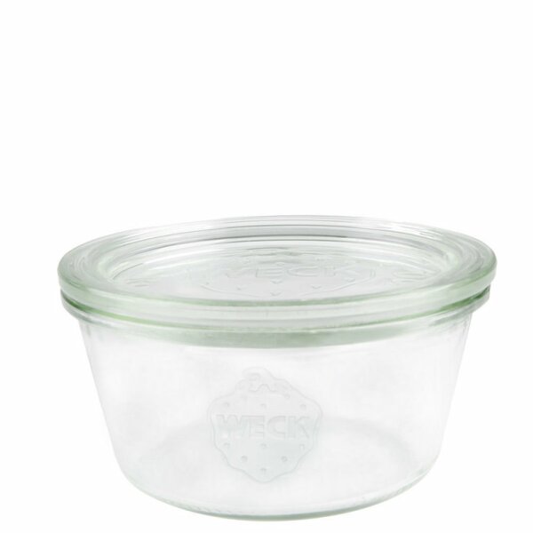 WECK® Sturzglas 290 ml Schale (Rundrand 100) 6 Gläser / Karton