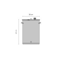 Fermentation and storage drum Universal 30 liters
