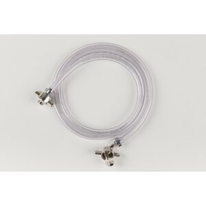 Gas connection hose - 4 mm (ID), 3/4 nuts