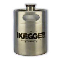iKegger 2 Liter Mini KEG - &quot;The Bieber&quot;