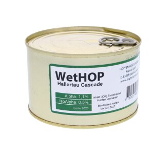 WetHop - Cascade hop in a can 300 g