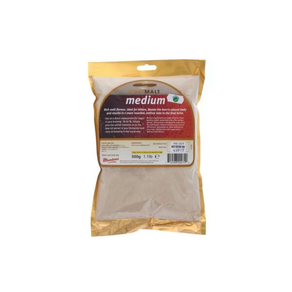 Malt extract (spraymalt), medium - 500 g