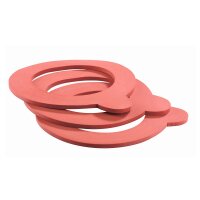 Replacement rubber for wire clip glass 52 x 80 (10 pieces)